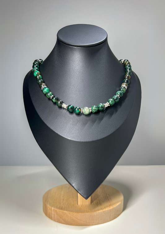 Collier Berdea - Pierres semi-précieuses (Tourmaline)